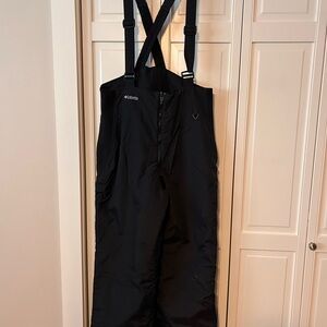 Columbia Black Men’s ski bibs